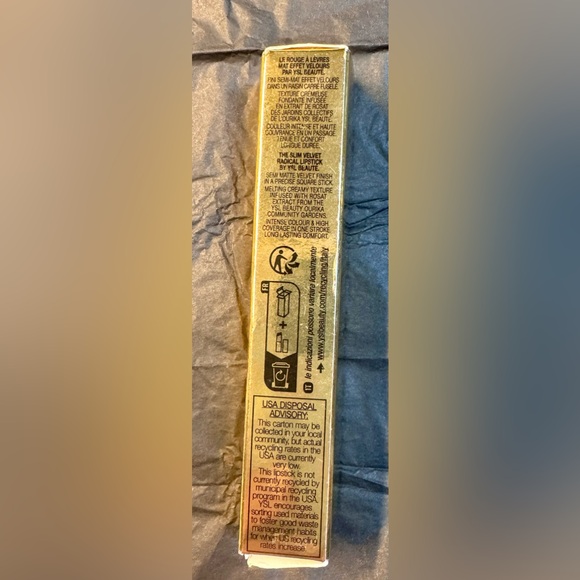 🆕 NIB YSL The Slim Velvet Radical #308 Radical Chili - Picture 11 of 11